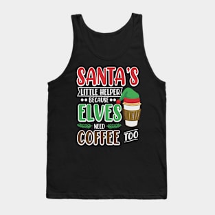 Santa's Little Helper Tank Top